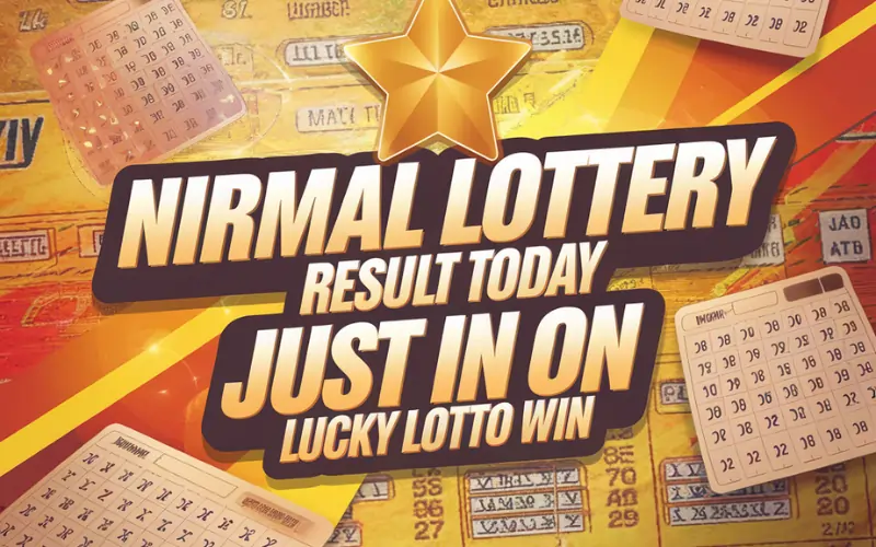 nirmal lottery result today